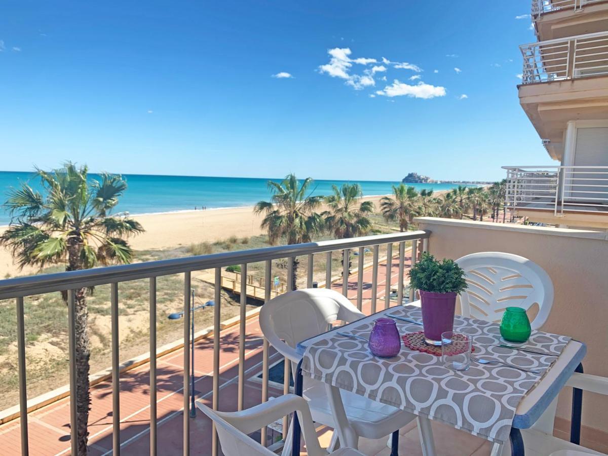 Apartamento Papa Luna Primera Linea 3000 Peniscola Bagian luar foto