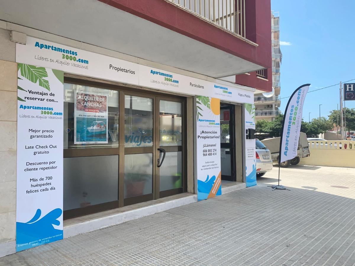 Apartamento Papa Luna Primera Linea 3000 Peniscola Bagian luar foto
