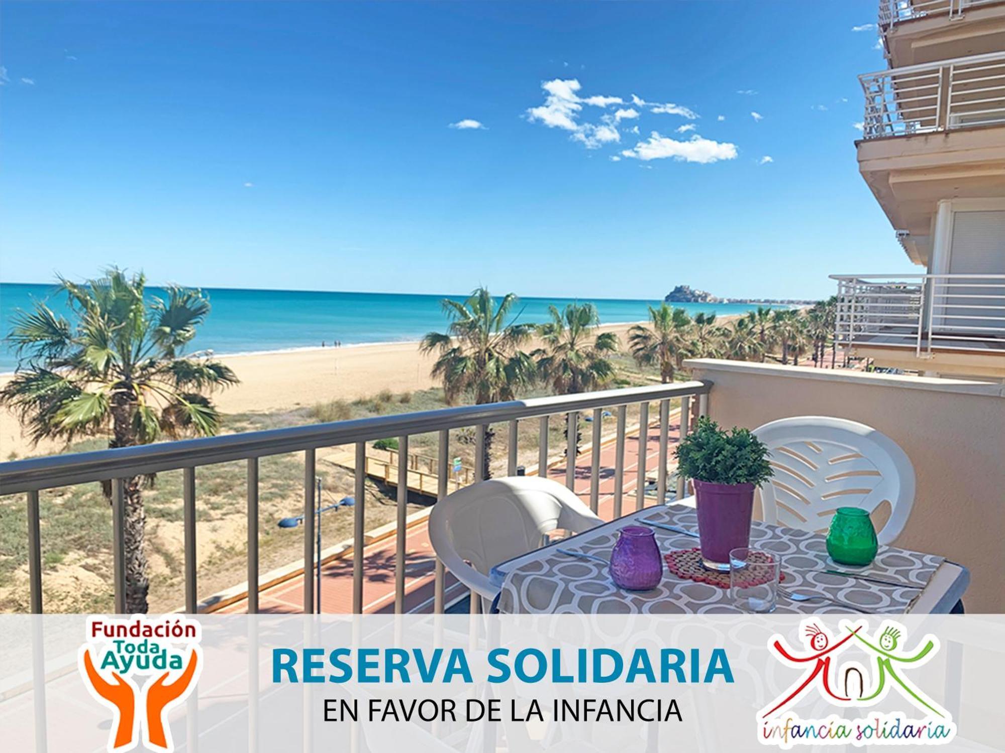 Apartamento Papa Luna Primera Linea 3000 Peniscola Bagian luar foto
